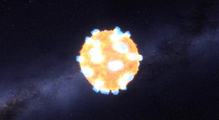 La NASA capta por primera vez la onda de choque de una supernova
