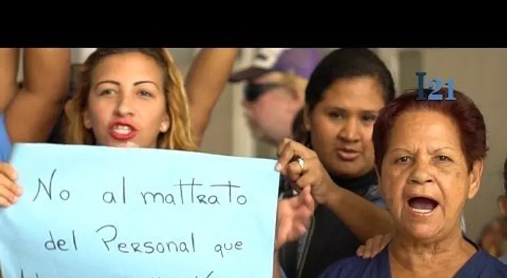 Camareras del Hospital Vargas denunciaron despido indirecto (VIDEO)