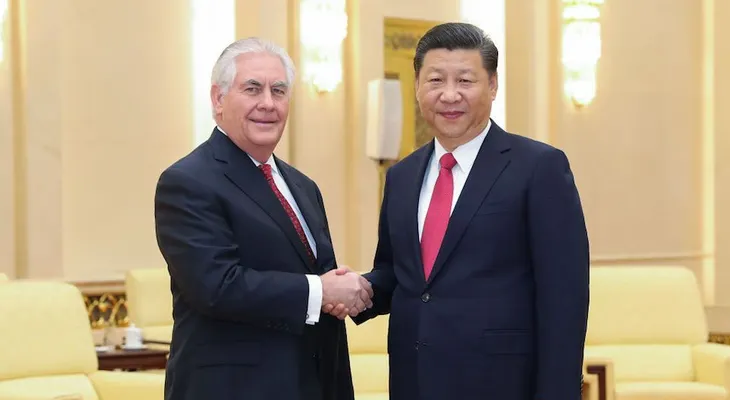 Xi Jinping y Rex Tillerson prometen cooperación en "puntos candentes" de Asia