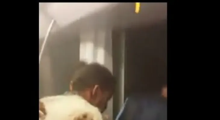  Foto del alegado hombre provocó incendio vagón del Metro