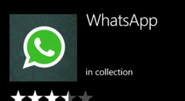 WhatsApp desaparece de la tienda de Windows Phone