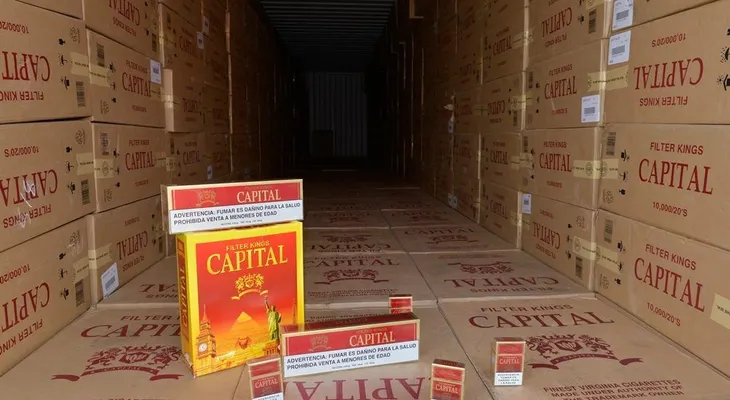 DGA decomisa contrabando de otros 9 millones de unidades de cigarrillos