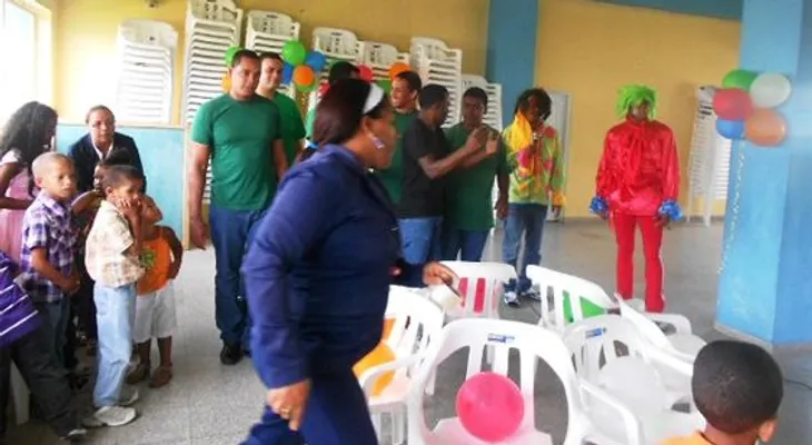 Realizan campamento de verano para niños de internos penitenciarios del CCR de Moca