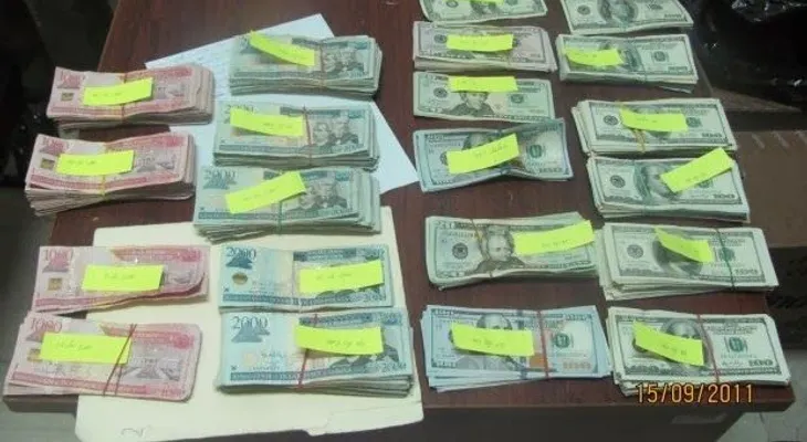 DNCD apresa hombre con más de RD$1 MM y 60 mil dólares
