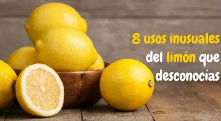 8 usos increíbles del limón que te sorprenderán