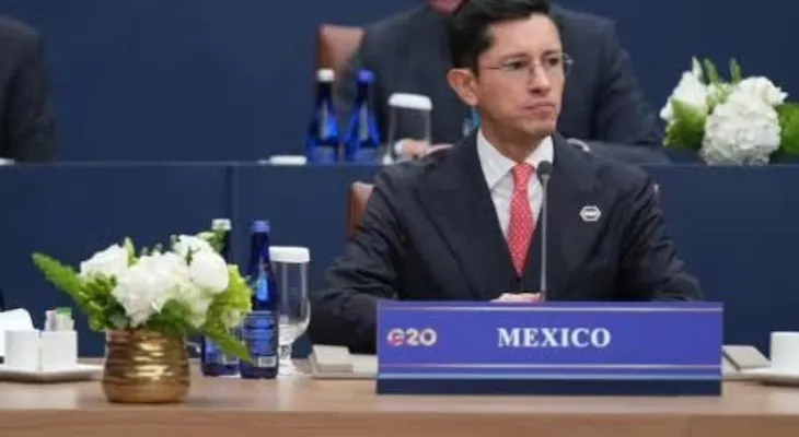 Canciller mexicano cierra participación en el G20 con llamado a la integración económica y prosperidad compartida