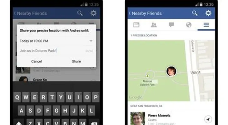 Facebook lanza herramienta para localizar amigos