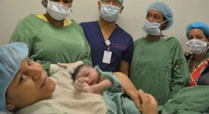 Nace primer bebe del año en el Hospital  Materno Reynaldo Almánzar