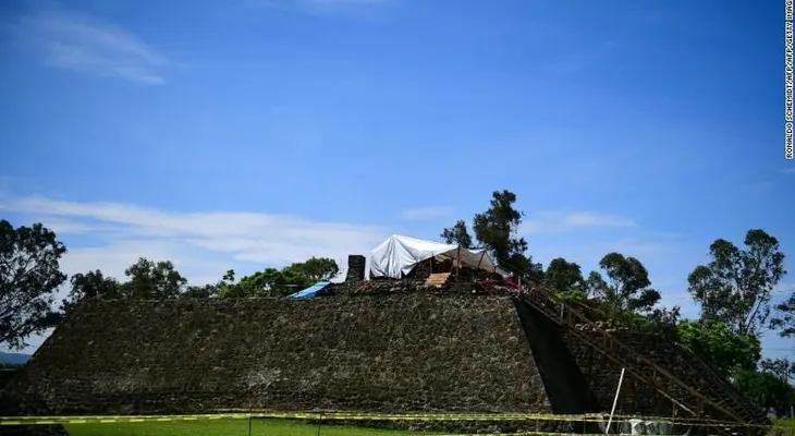 El terremoto mortal de México en 2017 desenterró un templo antiguo