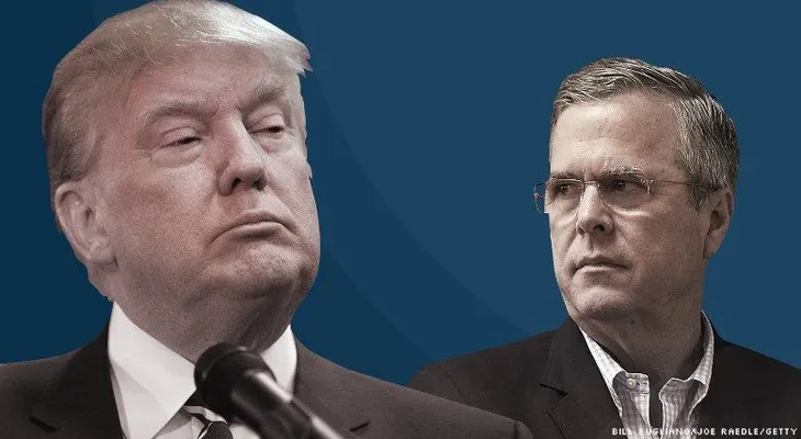 Jeb Bush: No se puede tomar en serio a Donald Trump, 'parece un actor'