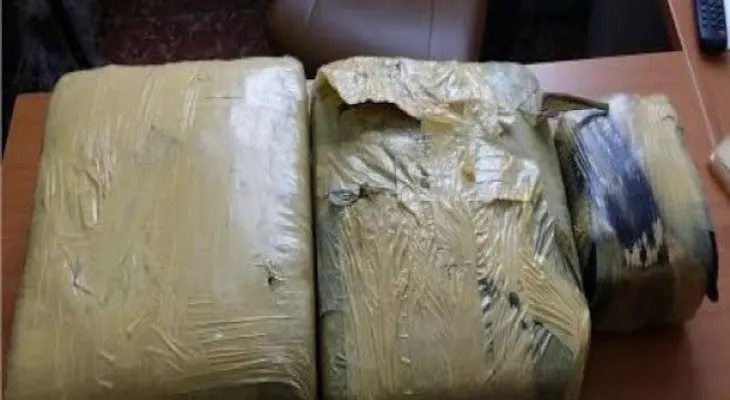 Decomisan 23 libras de marihuana en la frontera con Elías Piña