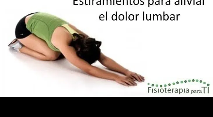 5 Estiramientos para aliviar el dolor lumbar 