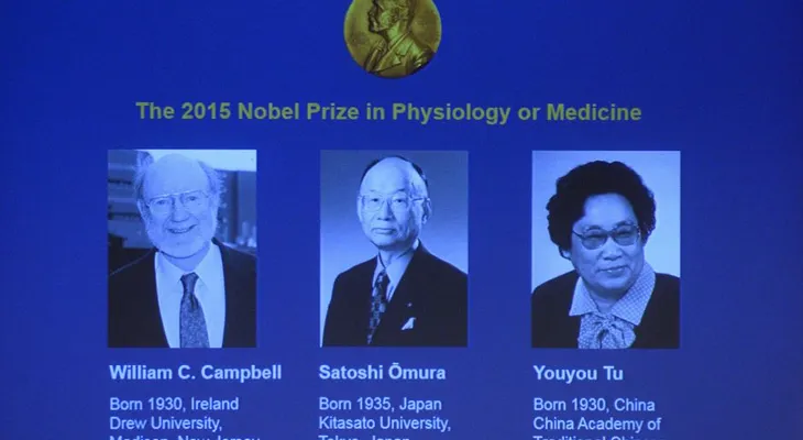 Tres científicos comparten el Nobel de Medicina por avances sobre enfermedades parasitarias