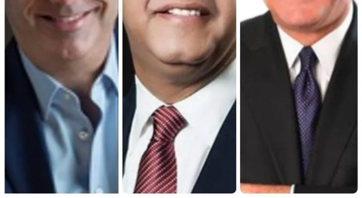 Encuesta del 1ro al 3 de abril; Abinader 43.9%; Leonel 31 y Gonzalo 23.6