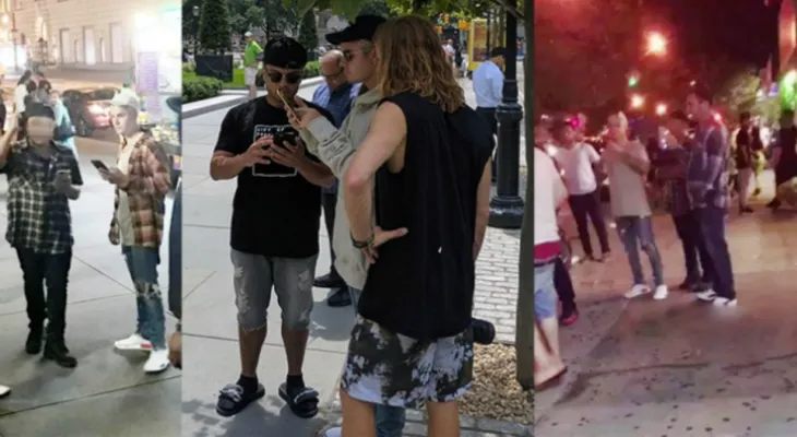 Justin Bieber juega Pokemon Go y causa furor