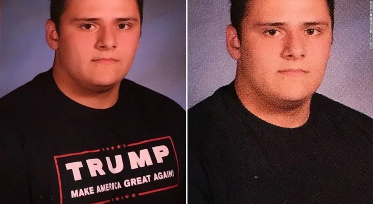 Colegio de Nueva Jersey está en el ojo del huracán por borrar eslóganes de Trump del anuario