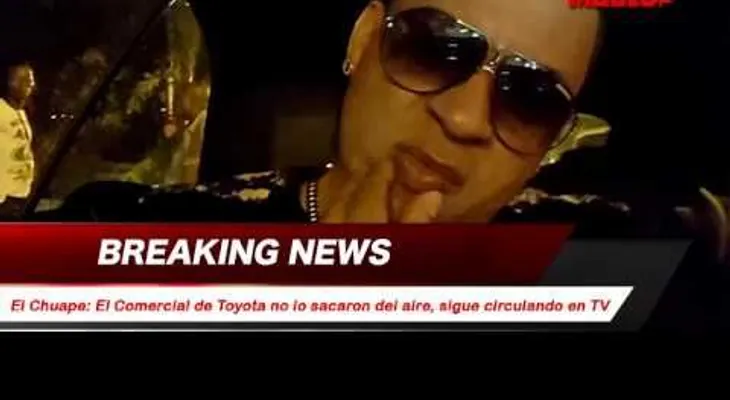 El "Chuape" dice que el comercial de Toyota no fue sacado del aire (VIDEO)