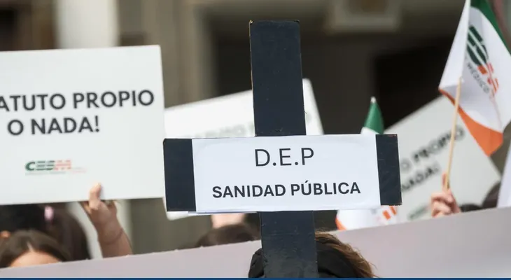 Huelga médica cancela 45,000 citas y 1,200 operaciones