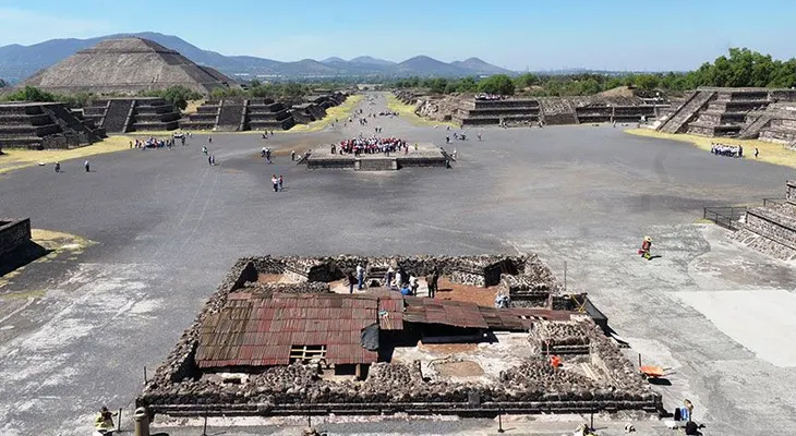 Descubren paisaje lunar en un centro cósmico de las entrañas de Teotihuacán