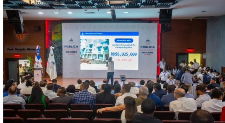 Incabide logra récord con subasta de más de RD 500 millones