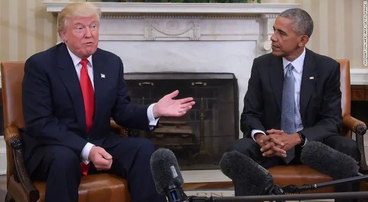 Trump dice que no habrá una transición amable por culpa obstáculos de Obama