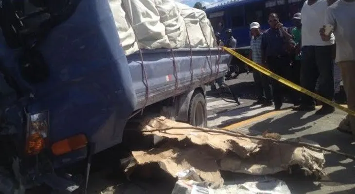 Triple choque deja un muerto y dos heridos en la Prolongación 27 de Febrero