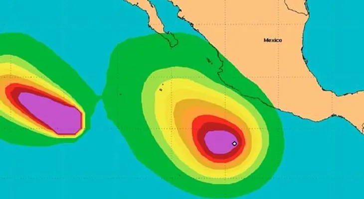 Se forma tormenta tropical Sandra; se espera se convierta en huracán