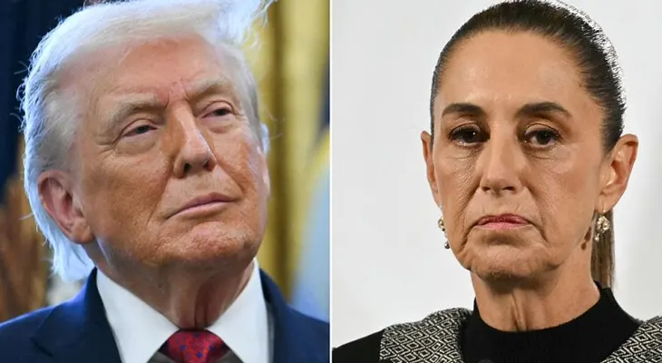 Trump publica mapa de EE.UU. extendido y Sheinbaum responde: 'México no es ni será colonia ni protectorado'