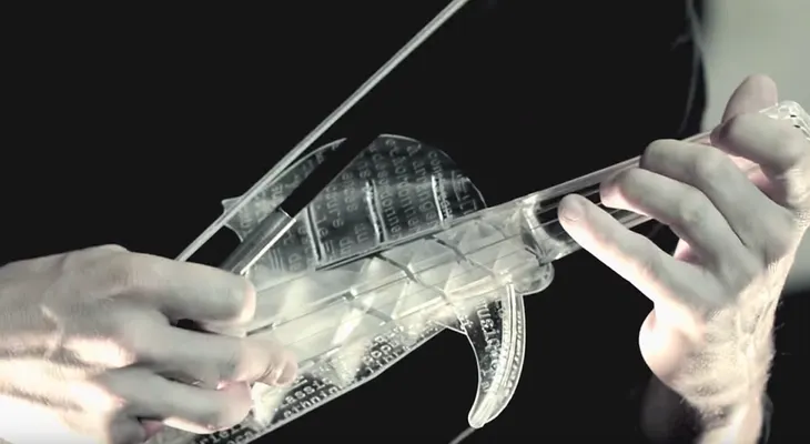 El primer violín creado en una impresora