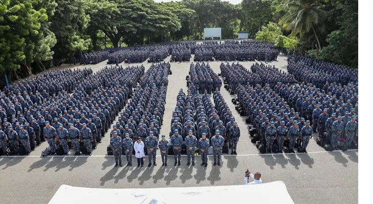Policía inicia pasantía de 2,421 futuros agentes