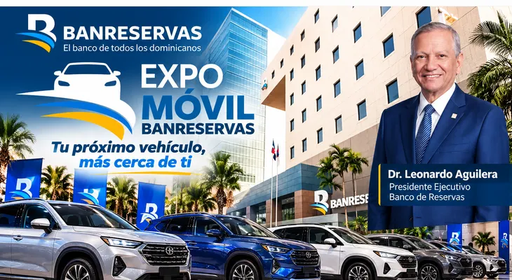 Banreservas inaugurará Expo Móvil 2026 este miércoles 28 de octubre