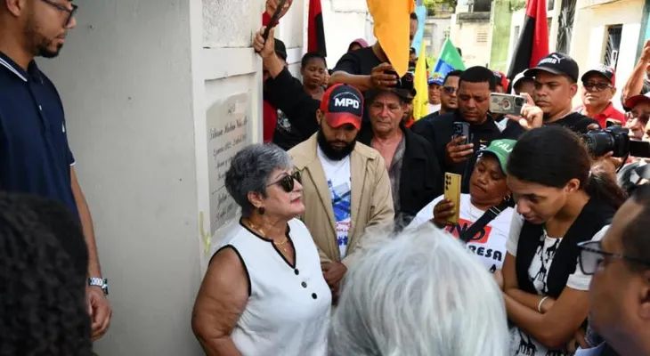 MPD conmemora 56 años del asesinato de Amín Abel Hasbún con ofrenda floral y llamado a la izquierda