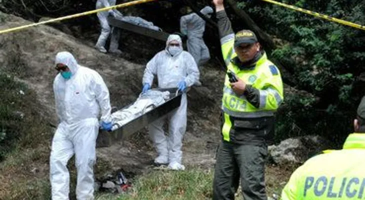Hallan noveno cadáver de asesino múltiple en Colombia