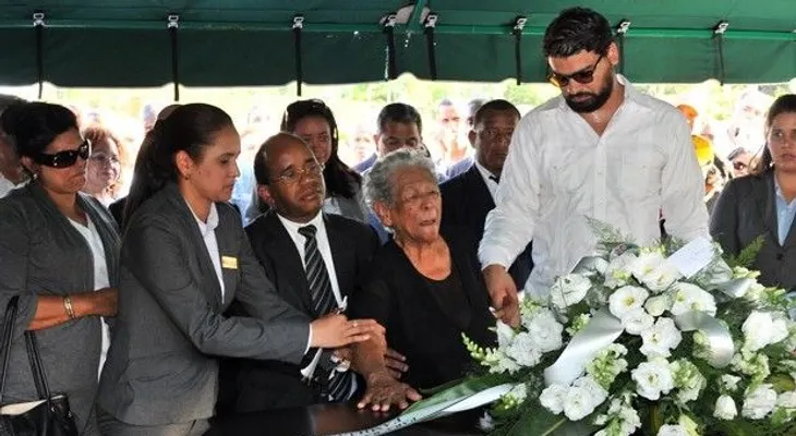 Ramón Almánzar, vicepresidente MPT, fue sepultado ayer