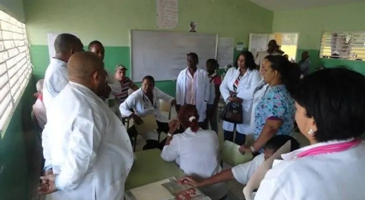 Movimiento A.P.E. realiza operativo médico en Arroyo Cano. de la provincia San Juan