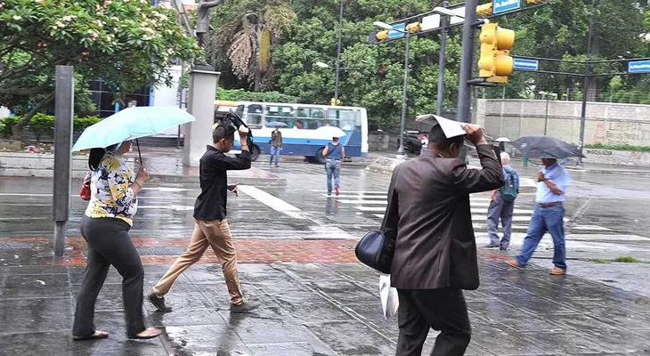 Lluvias débiles para el fin de semana 