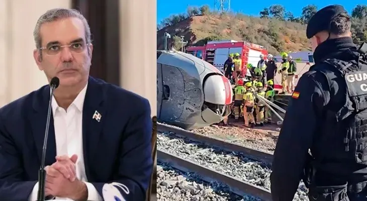 Abinader lamenta tragedia ferroviaria en Toledo y expresa condolencias a España