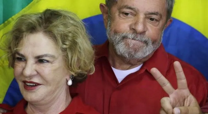 La esposa del expresidente Lula es ingresada por un derrame cerebral