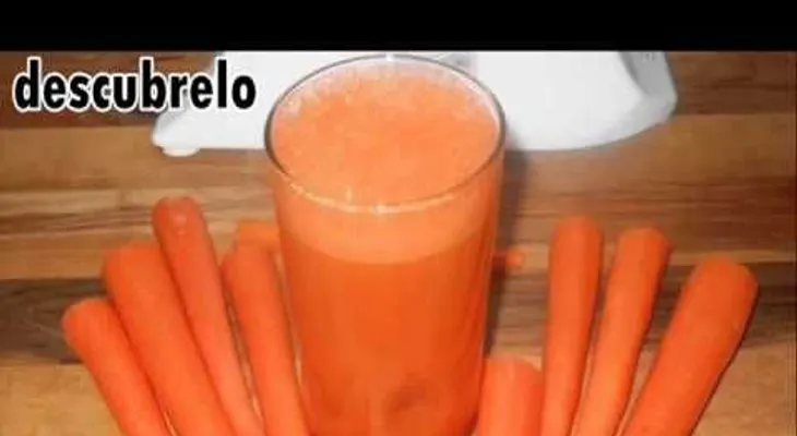 Toma jugo de zanahoria y tiene una experiencia increíble que quiere contarte...