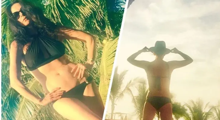 Catherine Zeta-Jones le arruina la exclusiva a los paparazzi, y publica otos en bikini a sus 47 años