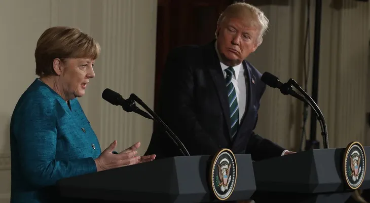 Donald Trump acusó a Alemania de deber "grandes sumas de dinero" a la OTAN