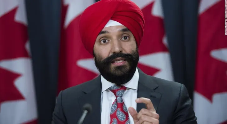 EE.UU. se disculpó luego de que se le pidió a un ministro canadiense sij que se quitara el turbante