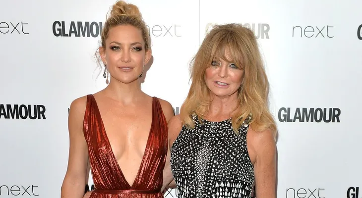 Goldie Hawn reveló datos sobre el romance de su hija Kate Hudson y Brad Pitt