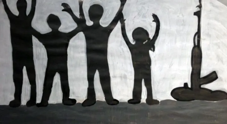 Niños refugiados sirios dibujan para vencer los horrores de la guerra (VIDEO)