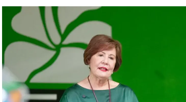 Josefina Pimentel afirma que Leonel debe volver para "restaurar el país"