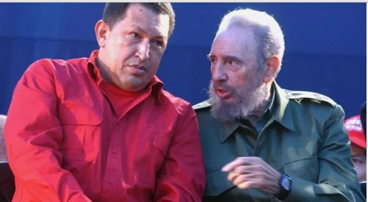 Conversación de Fidel Castro con Hugo Chávez
