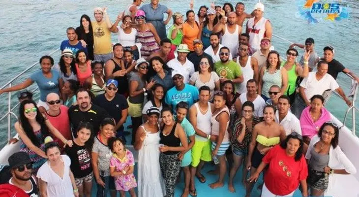 Rotundo éxito fue Pa Isla Saona con Dos en Ruta