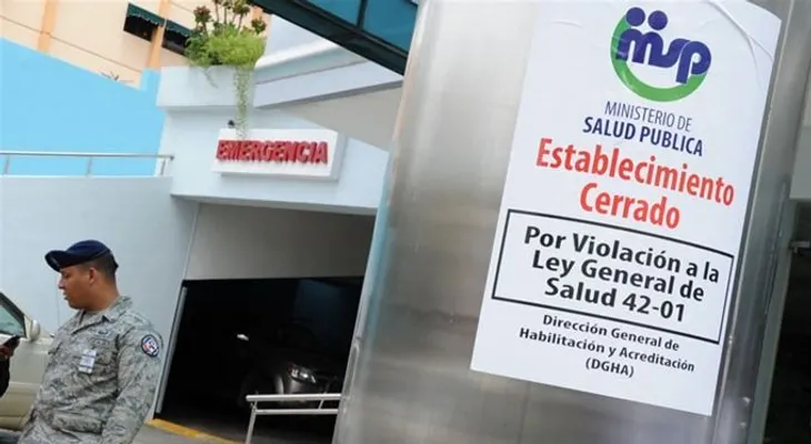 Salud Pública cierra cuatro centros de  salud por violar normas de habilitación