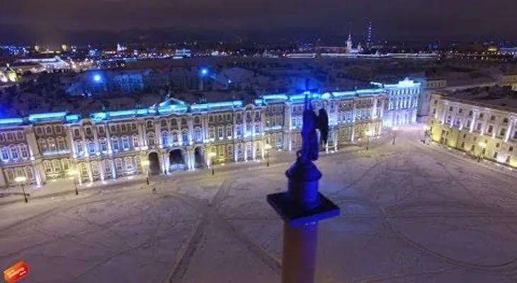 Máxima adrenalina sobre el corazón nevado de San Petersburgo