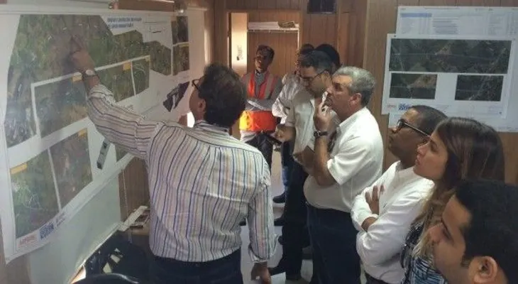 Gonzalo Castillo supervisa tramo II de la Circunvalación de Santo Domingo